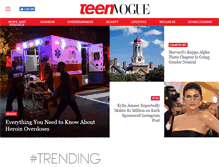 Tablet Screenshot of m.teenvogue.com